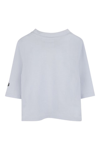T-shirt in cotone bio - Grigio - Boss