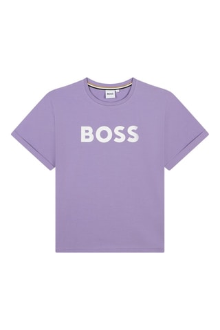 T-shirt - Viola - Boss