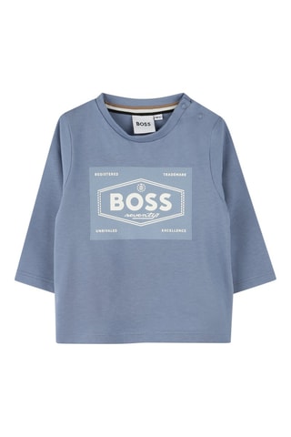 T-shirt - Celeste - Boss