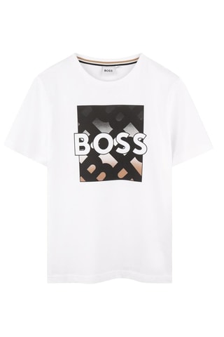 T-shirt - Bianco - Boss