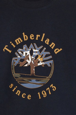 T-shirt in cotone bio - Nero - Timberland