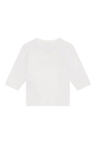 T-shirt in cotone bio - Bianco - Boss