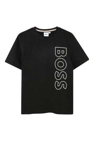 T-shirt regular - Nero - Boss