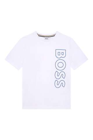 T-shirt regular - Bianco - Boss