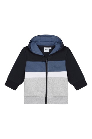 Felpa con cappuccio - Grigio - Boss