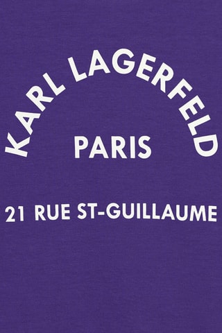 Felpa - Viola - Karl Lagerfeld