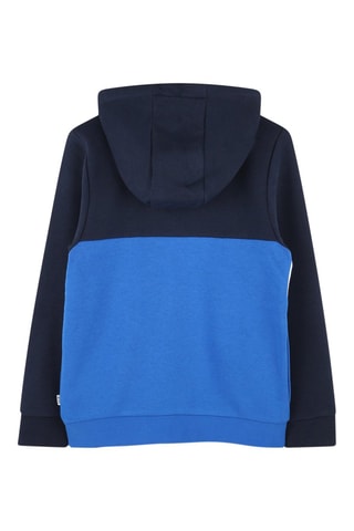 Felpa con cappuccio - Blu - Boss