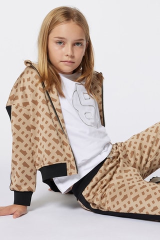 Felpa con cappuccio - Beige - Boss