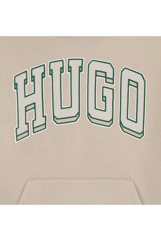 Felpa con cappuccio - Beige - Hugo