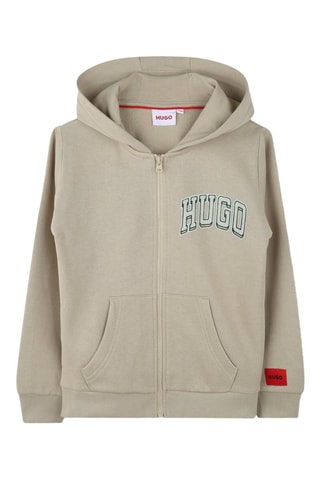 Felpa con cappuccio - Kaki - Hugo