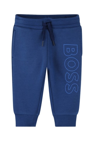 Felpa con cappuccio e pantaloni sportivi - Navy - Boss