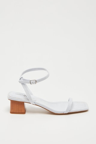 Sandalen met Hak Lichtblauw