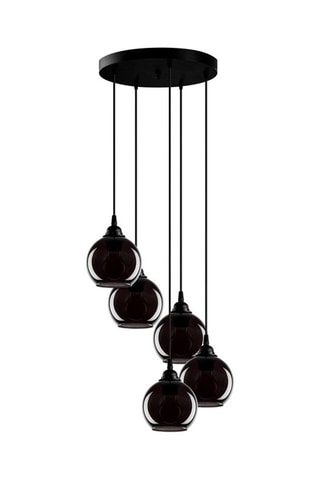 Lámpara de techo Smoked - Negro