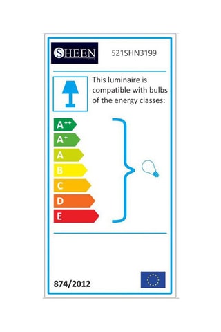 Lámpara de techo - Plateado - 40 W