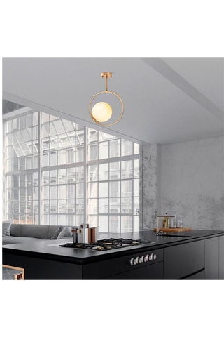 Lámpara de techo - Dorado