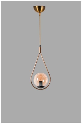 Lámpara de techo Damla Tekli - Dorado