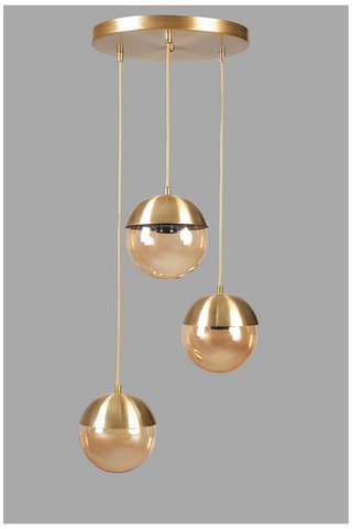 Lámpara de techo Küre 3 - Dorado