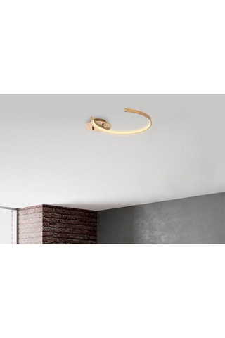 Plafón LED Moon - Dorado