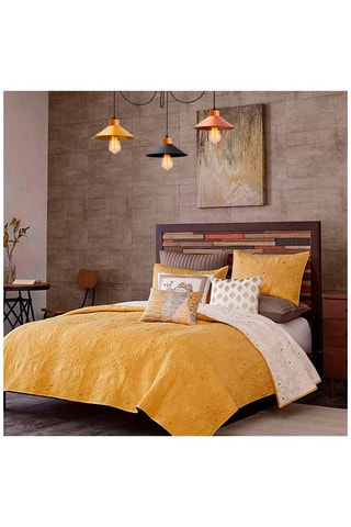 Lámpara de techo de araña Manavgat -  Negro y cobrizo