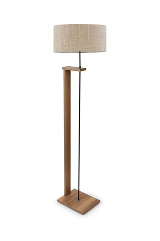 Lampadaire en bois Ayd - Naturel - 60 W