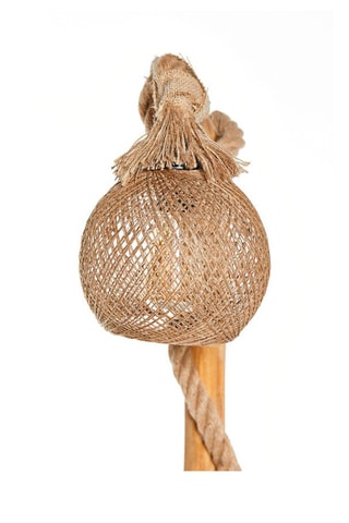 Lampadaire en bois Arboretum - Naturel - 45-60 W