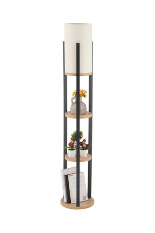 Lámpara de pie Circle Nora - Negro