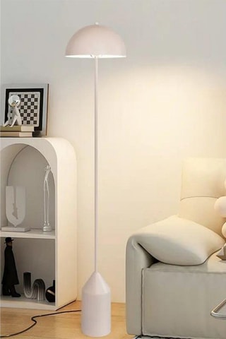 Lampadaire Ayd - Blanc et noir - 60 W