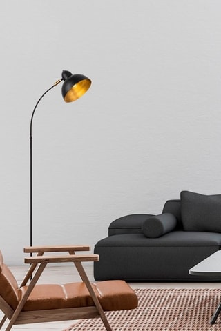 Lampadaire Varzan - Noir - 15 W