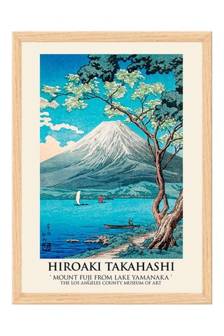 Cuadro «Mount Fuji From Lake Yamanaka» - Hiroaki Takahashi