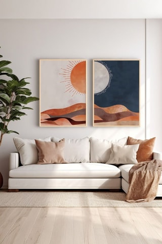 2 cuadros - 33 x 48 cm