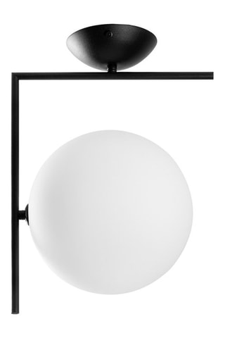 Plafón Luminar - Negro