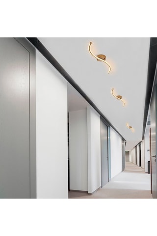 Plafón Yilan - Dorado