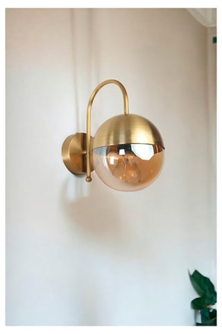 Aplique mural Küre - Dorado - 60 W