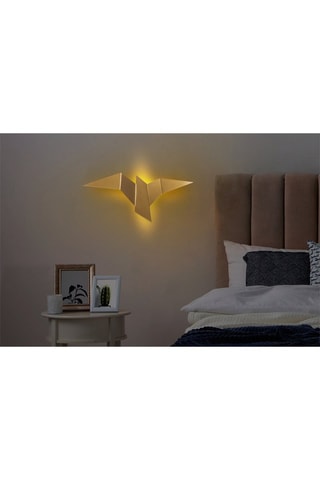 Aplique mural LED Pacali - Dorado - 1 W