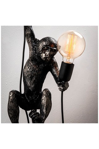 Aplique mural Singe 2 - Negro