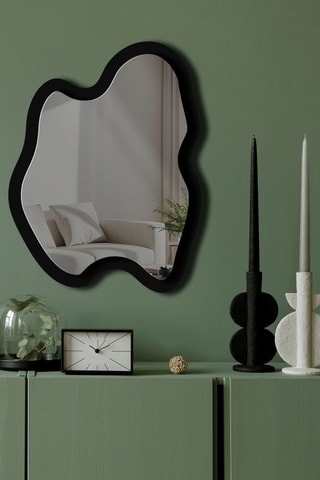 Espejo - 38 x 50 cm - Negro