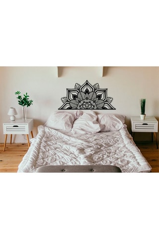 Adorno mural Berceste - 160 x 81 cm - Negro