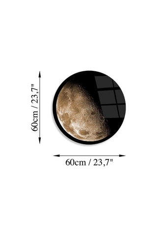 Cuadro de vidrio templado Désiré - 60 cm
