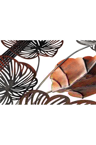 Adorno mural Daiyu 4 - 48 x 87 cm - Negro