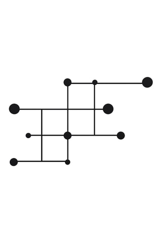 Porte-manteau -  Noir - 112 x 64 x 10 cm