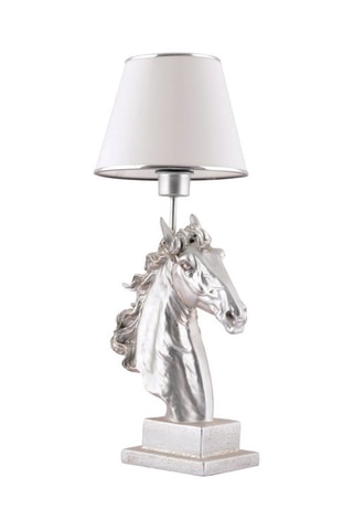 Lámpara de sobremesa Horse - Blanco - 40 W