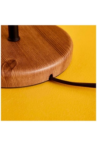 Lámpara de sobremesa - Verde y marrón