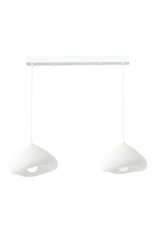 Lámpara de techo Lora - Blanco - 2 x 40 W