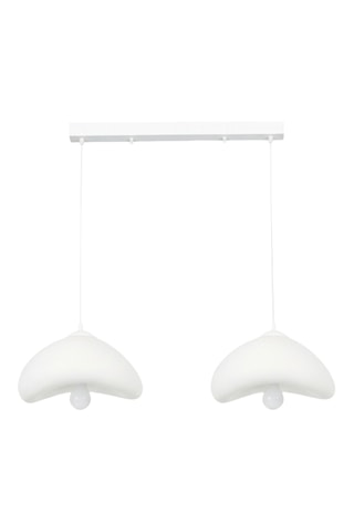 Lámpara de techo Luna - Blanco - 2 x 40 W