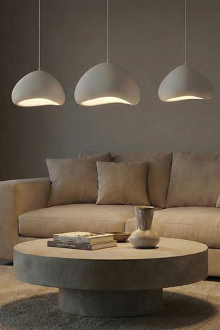 Lámpara de techo Lora - Blanco - 3 x 40 W