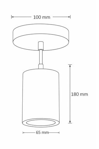 Plafón Nur - Beige - 10 W