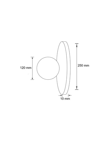 Aplique mural Tor-Nun - Beige - 40 W