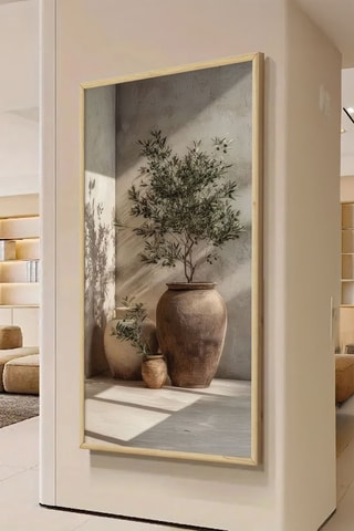 Cuadro de madera maciza - 70 x 33 cm