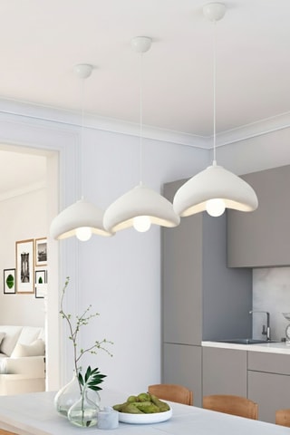 Lámpara de techo Luna - Blanco - 40 W