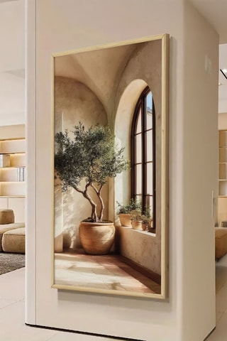 Tableau en bois massif Artsmdfyty - 120 x 50 cm